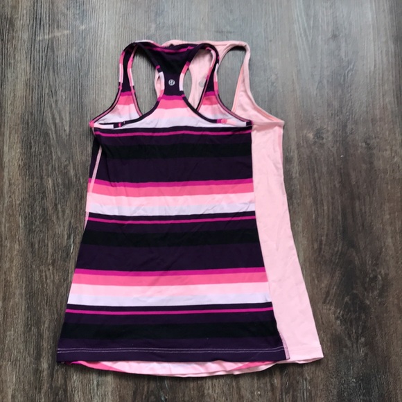 2 Lululemon tank tops Sz XS pink - Picture 3 of 3